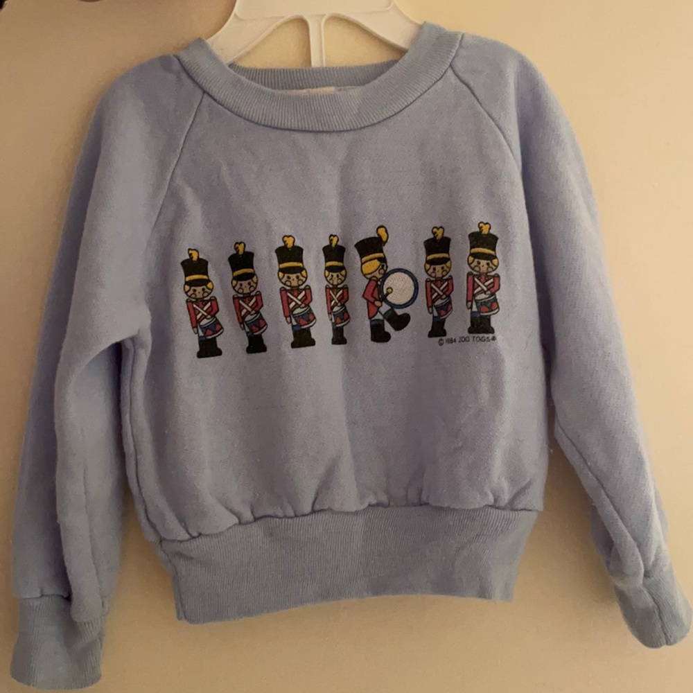 Vintage baby Christmas sweatshirt 12m